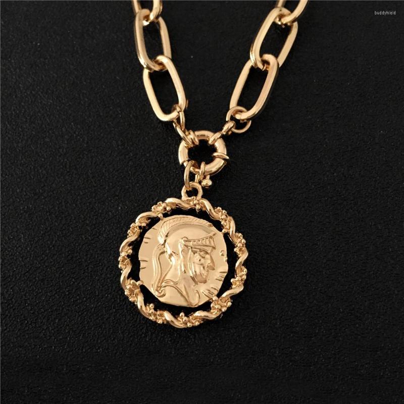Pendant Necklaces Bohemia Gold Color Plating Coin Engraved Openable O Clasp Chain Necklace For Women Girl Elegant Gorgeous Casual Jewelry
Pendant Necklaces Bohemia Gold Color Plating Coin Engraved Openable O Clasp Chain Necklace For Women Girl Elegant Gorgeous Casual Jewelry