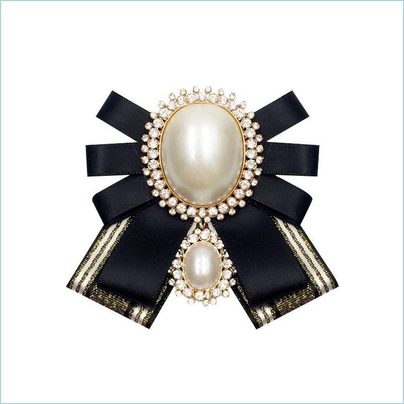 Pins Brooches Vintage Ribbon Bow Tie Brooches Pin For Women Girl Lady Shirt Collar Elegant Brooch Knot Pearl Black Red Color Drop D Dhiys
Pins Brooches Vintage Ribbon Bow Tie Brooches Pin For Women Girl Lady Shirt Collar Elegant Brooch Knot Pearl Black Red Color Drop D Dhiys