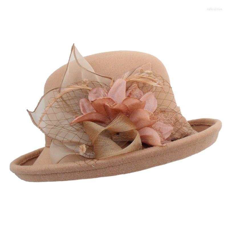 Berets Spring Winter Women Floral Wool Cap Hats Fedoras Stylish Western Bucket Warm Female Bowler, Black
Berets Spring Winter Women Floral Wool Cap Hats Fedoras Stylish Western Bucket Warm Female Bowler, Black