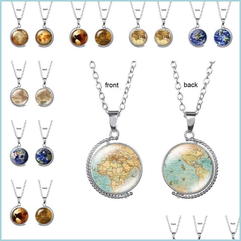 Pendant Necklaces Vintage Rotating Glass Globe Necklaces Planet World Map Necklace Art Face Round Dome Earth Pendant Drop Delivery J Dhk8A
Pendant Necklaces Vintage Rotating Glass Globe Necklaces Planet World Map Necklace Art Face Round Dome Earth Pendant Drop Delivery J Dhk8A