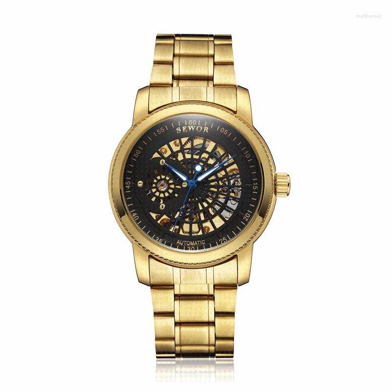 Wristwatches JOJOZSEWOR Genuine Mechanical Watch Foreign Trade Explosion Models Hollow Just With Men's Automatic Business, Brown
Wristwatches JOJOZSEWOR Genuine Mechanical Watch Foreign Trade Explosion Models Hollow Just With Men's Automatic Business, Brown