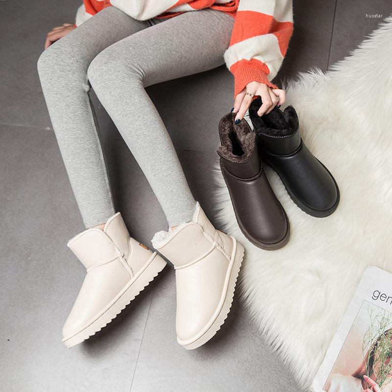 Boots 2022 Women's Winter Plus Velvet PU Waterproof Mid-tube Thickened Warm Snow Cotton Shoes Tide, Black 02
Boots 2022 Women's Winter Plus Velvet PU Waterproof Mid-tube Thickened Warm Snow Cotton Shoes Tide, Black 02