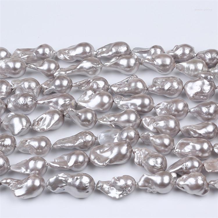 Beads 19-22mm Real Pearl Natural Baroque Shape Pearls Strand For Jewelry Making
Beads 19-22mm Real Pearl Natural Baroque Shape Pearls Strand For Jewelry Making