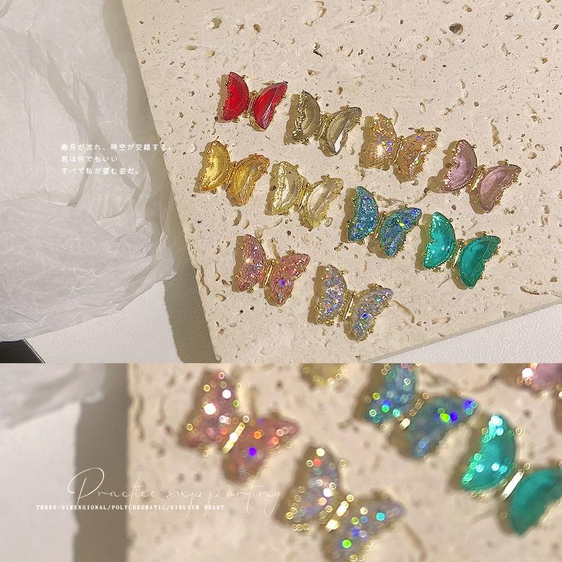 Nail Art Decorations 100PCS/Lot Jewelry Charm 10 Color Butterfly Crystals Rhinestone Manicure Tips Accessories Charms Stone
Nail Art Decorations 100PCS/Lot Jewelry Charm 10 Color Butterfly Crystals Rhinestone Manicure Tips Accessories Charms Stone