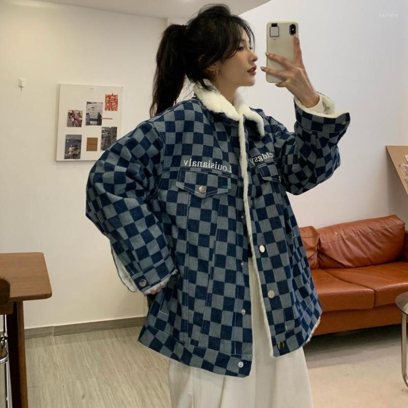 Women' Jackets Autumn And Winter 2022 Women' Cotton Shirt Fashion American Vintage Denim Jacket Loose Thick Windproof Warm Large Coat, Blue
Women' Jackets Autumn And Winter 2022 Women' Cotton Shirt Fashion American Vintage Denim Jacket Loose Thick Windproof Warm Large Coat, Blue
