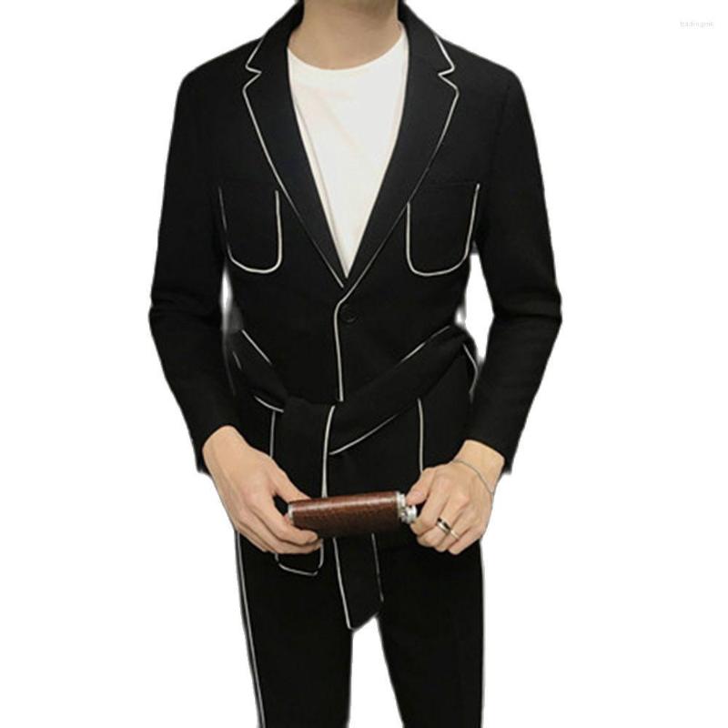 Men's Suits Tailored Casual Temperament Blazer Trousers Men's Sets 2Pcs Party Wear White/Black Wedding Clothing Slim Fit Jacket Pants, Multi
Men's Suits Tailored Casual Temperament Blazer Trousers Men's Sets 2Pcs Party Wear White/Black Wedding Clothing Slim Fit Jacket Pants, Multi