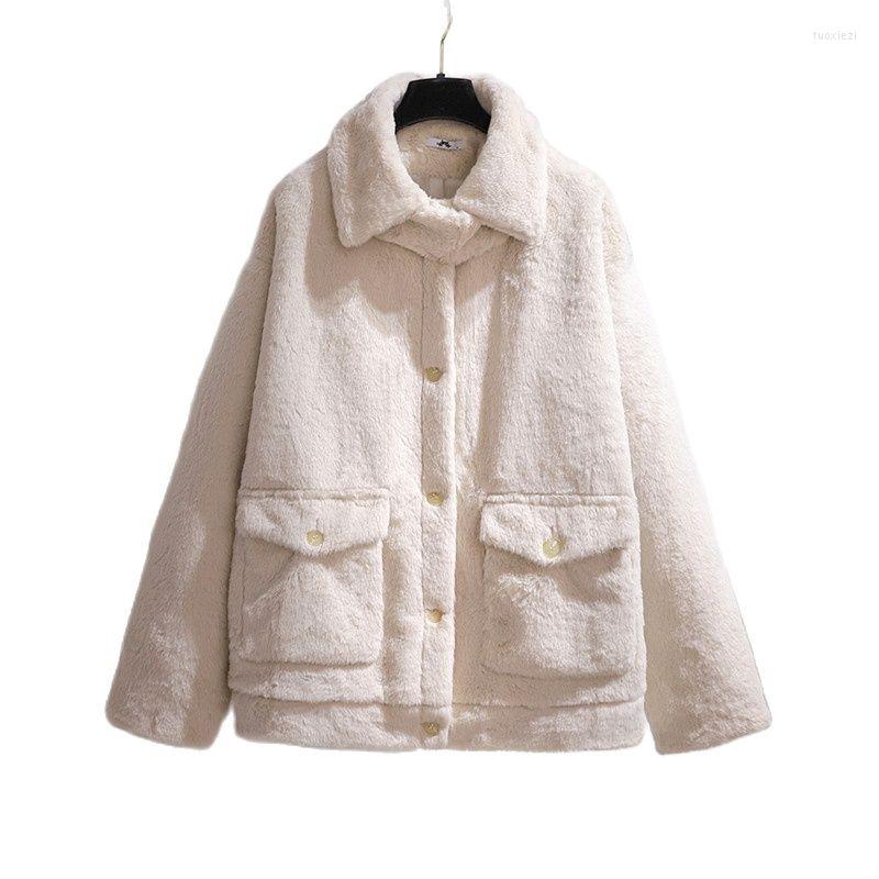 Women's Fur High Quality Fleece Coats 2022 Women's Winter Parka Hairy Jacket Thick Warm Soft Loose Top Casual Chest 110-150cm, Black
Women's Fur High Quality Fleece Coats 2022 Women's Winter Parka Hairy Jacket Thick Warm Soft Loose Top Casual Chest 110-150cm, Black
