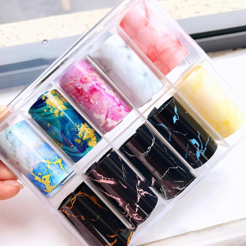 Nail Stickers 10 Rolls/Box Multicolor Print Manicure Accessories PVC Polished Fingernail Decals For Women
Nail Stickers 10 Rolls/Box Multicolor Print Manicure Accessories PVC Polished Fingernail Decals For Women