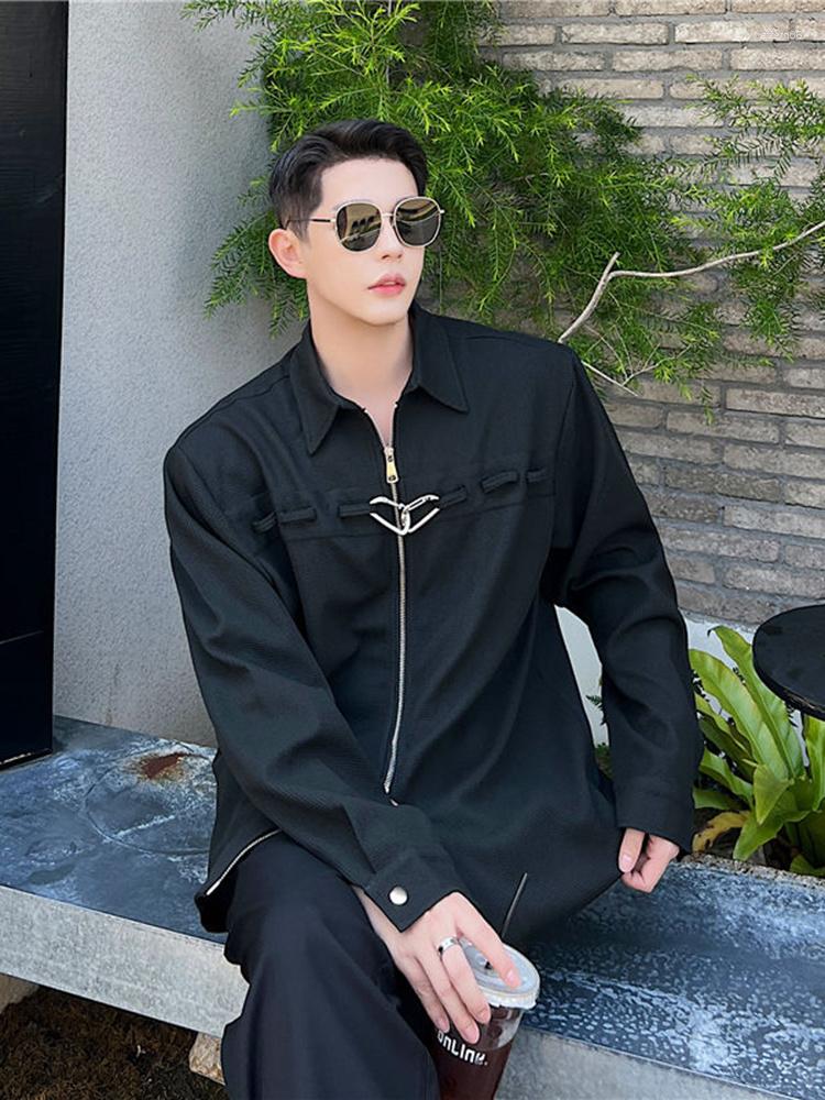 Men's Jackets Niche Autumn Trend Design Multi Button Decorative Double Zipper Men Coat 2023 Solid Color Long Sleeve Male Jacket, Black
Men's Jackets Niche Autumn Trend Design Multi Button Decorative Double Zipper Men Coat 2023 Solid Color Long Sleeve Male Jacket, Black