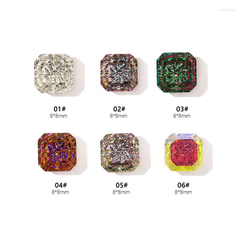 Nail Art Decorations DIY Accesories Decoration High-Quality Fat Square Crystal Magic Color Rhinestone CZ Dianmonds 3D Trendy Fingernail
Nail Art Decorations DIY Accesories Decoration High-Quality Fat Square Crystal Magic Color Rhinestone CZ Dianmonds 3D Trendy Fingernail