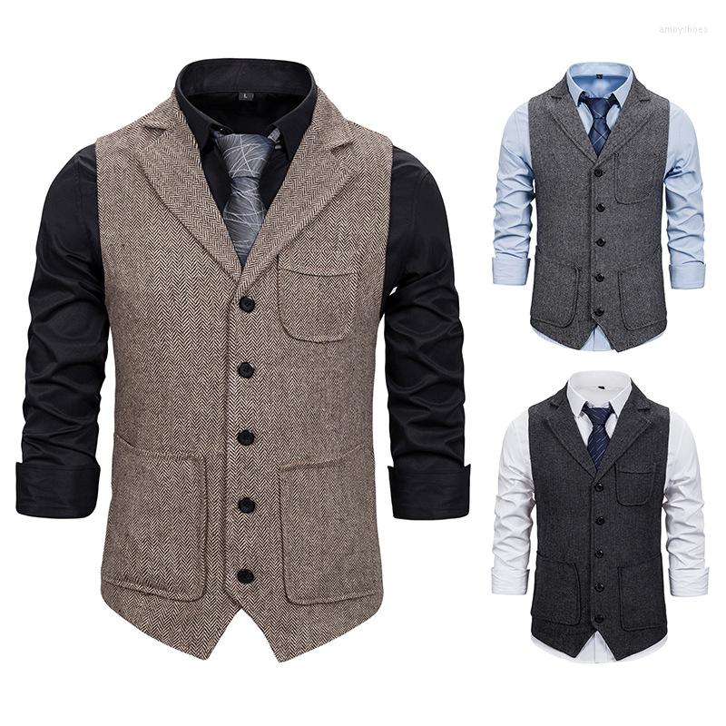 Men' Vests Dress For Men Slim Fit Mens Suit Vest Lapel V Neck Wool Casual Formal Business Herringbone Waistcoat Groomman Wedding, Khaki
Men' Vests Dress For Men Slim Fit Mens Suit Vest Lapel V Neck Wool Casual Formal Business Herringbone Waistcoat Groomman Wedding, Khaki