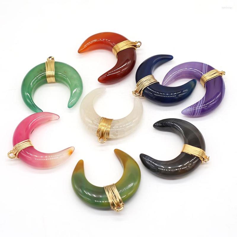 Pendant Necklaces Style Necklace Natural Stone Horns-Shaped Winding Agate For Jewelry Making DIY Accessory
Pendant Necklaces Style Necklace Natural Stone Horns-Shaped Winding Agate For Jewelry Making DIY Accessory