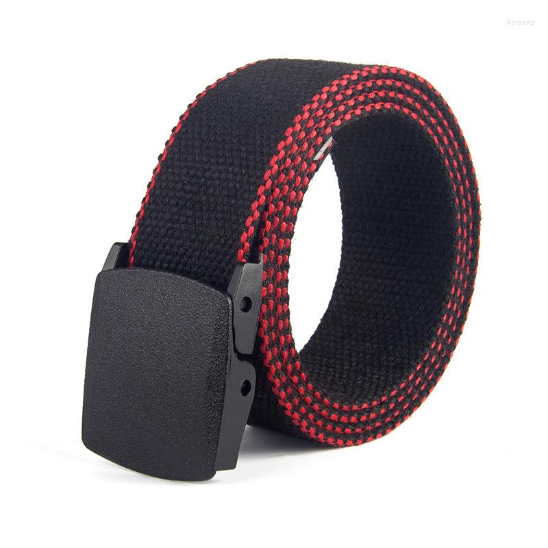 Belts Trend Men Belt High Quality Nylon Automatic Buckle Men's Youth Outdoor Casual Business Pants Canvas Jeans, Black
Belts Trend Men Belt High Quality Nylon Automatic Buckle Men's Youth Outdoor Casual Business Pants Canvas Jeans, Black