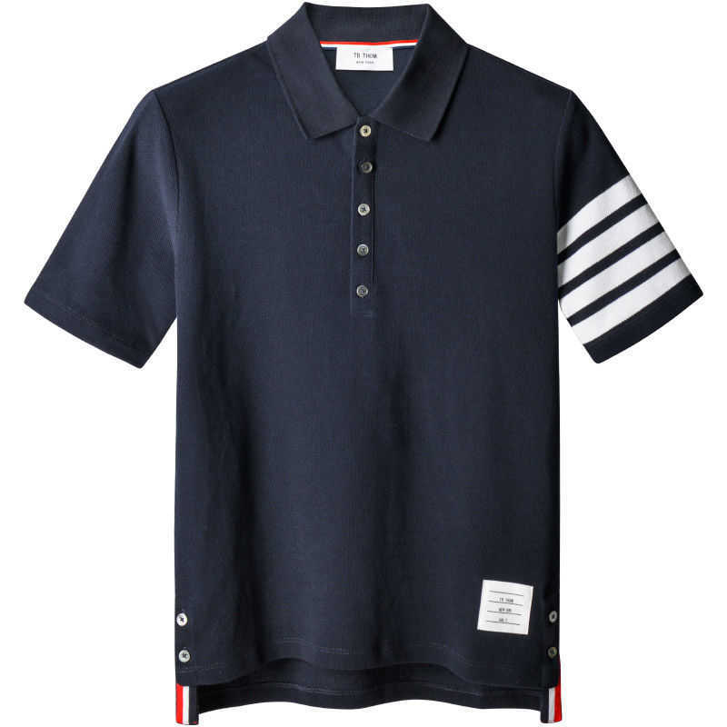 Designer Shirt Thomes Brownns T-Shirt High Quality Tb Lapel Polo Shirt Short Sleeve T-shirt Four Bar Casual Paul Star High-end Letter Print, White
Designer Shirt Thomes Brownns T-Shirt High Quality Tb Lapel Polo Shirt Short Sleeve T-shirt Four Bar Casual Paul Star High-end Letter Print, White