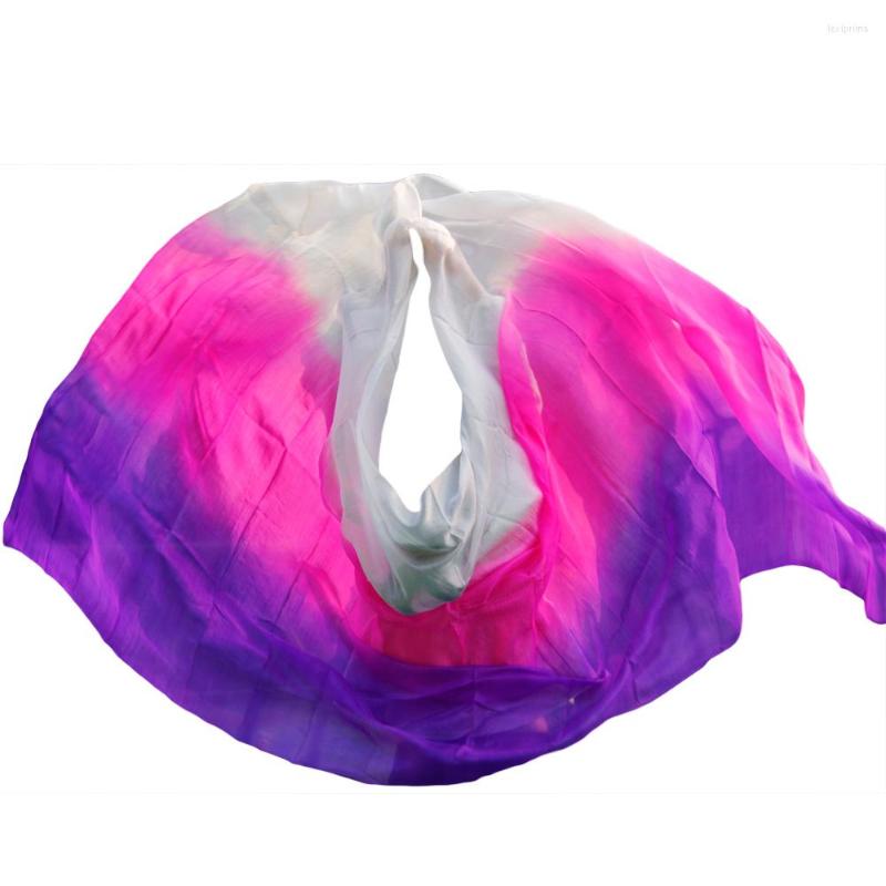 Stage Wear 1Pc Real Silk Dance Veils Performance Props Hand Dyed 250 114cm Belly White Rose Purple Colors, Picture shown
Stage Wear 1Pc Real Silk Dance Veils Performance Props Hand Dyed 250 114cm Belly White Rose Purple Colors, Picture shown