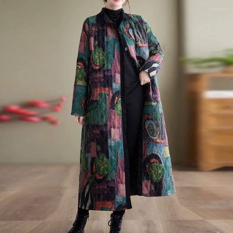 Women's Trench Coats 2023 Elegant Cardigan Windbreaker Women Spring Autumn Cotton Coat Long Print Streetwear Outerwear Female, Down cotton jacket
Women's Trench Coats 2023 Elegant Cardigan Windbreaker Women Spring Autumn Cotton Coat Long Print Streetwear Outerwear Female, Down cotton jacket