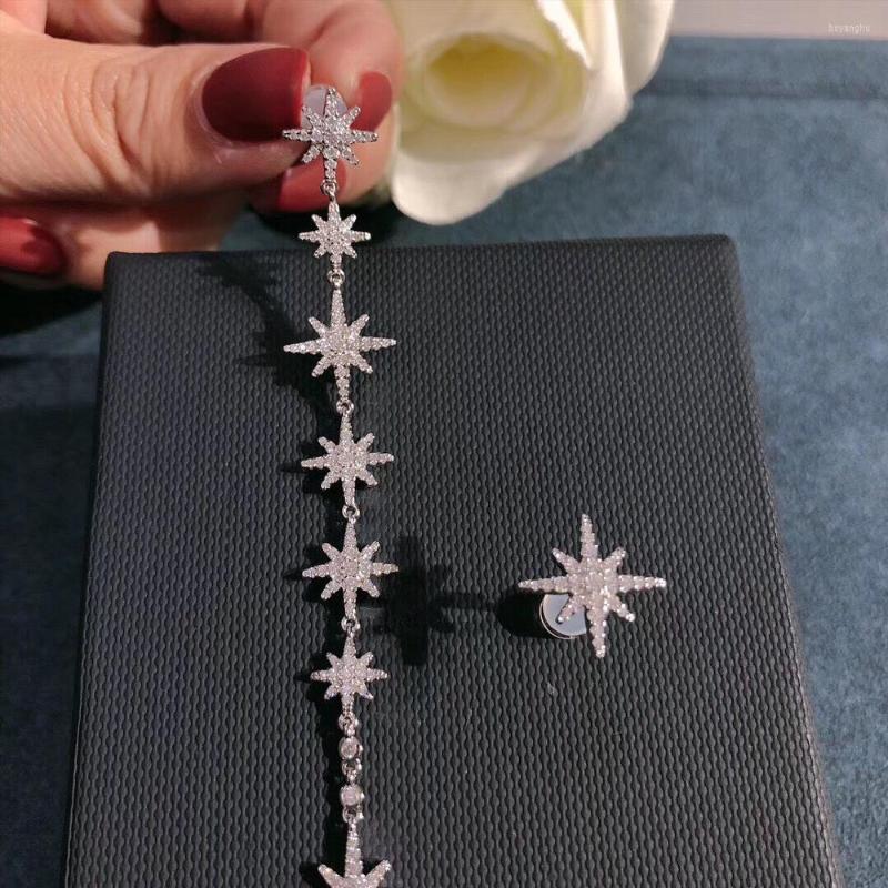Stud Earrings Luxury Long Asymmetric Star High End Cubic Zirconia Color Meteor Party Women Accessories
Stud Earrings Luxury Long Asymmetric Star High End Cubic Zirconia Color Meteor Party Women Accessories