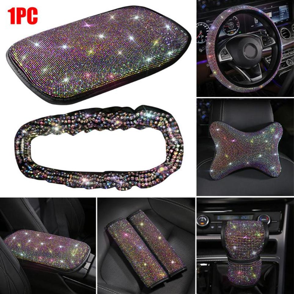 New Universal Rhinestone Diamond Car Accessories Steering Wheel Cover Car Decor Set267B
New Universal Rhinestone Diamond Car Accessories Steering Wheel Cover Car Decor Set267B
