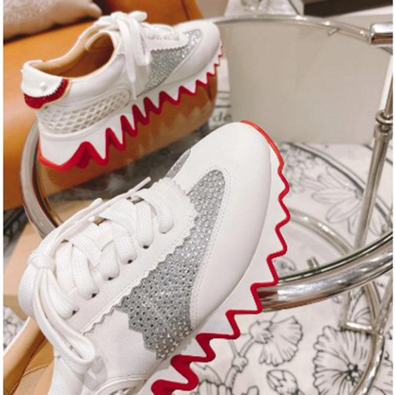 Women's Flats Casual Shoes Crystal Rivets Mixed Colors Ladies Sneakers Mesh Bling Lace Up Leather Zapatos De Mujer Size 35-46 asdasdaws
Women's Flats Casual Shoes Crystal Rivets Mixed Colors Ladies Sneakers Mesh Bling Lace Up Leather Zapatos De Mujer Size 35-46 asdasdaws