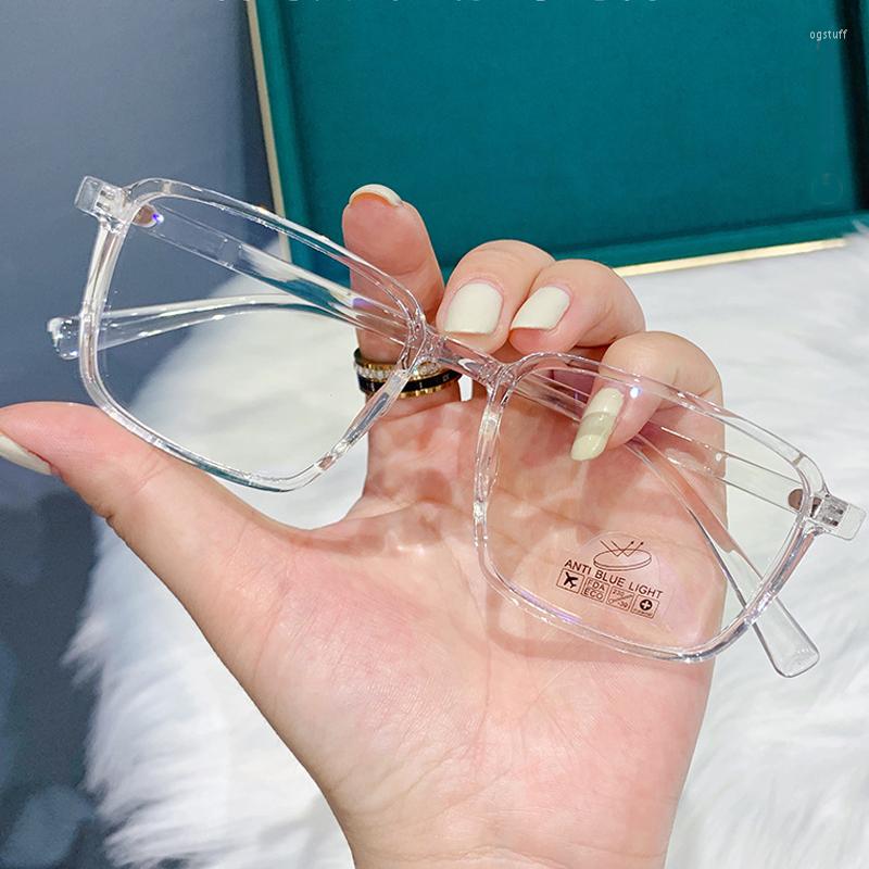 Sunglasses Transparent Square Frame Anti-blue Ligth Myopia Glasses Women Men TR90 Computer Unisex Prescription Optical -6.0
Sunglasses Transparent Square Frame Anti-blue Ligth Myopia Glasses Women Men TR90 Computer Unisex Prescription Optical -6.0