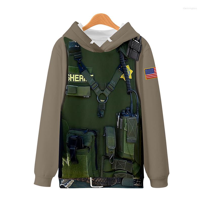 Men's Hoodies Personality Military Uniform SHERIFF 3d Pullover Fashion Men Women Hooded Casual Long Sleeve Streetwear Kids Sweatshirts, 3d t-shirt
Men's Hoodies Personality Military Uniform SHERIFF 3d Pullover Fashion Men Women Hooded Casual Long Sleeve Streetwear Kids Sweatshirts, 3d t-shirt