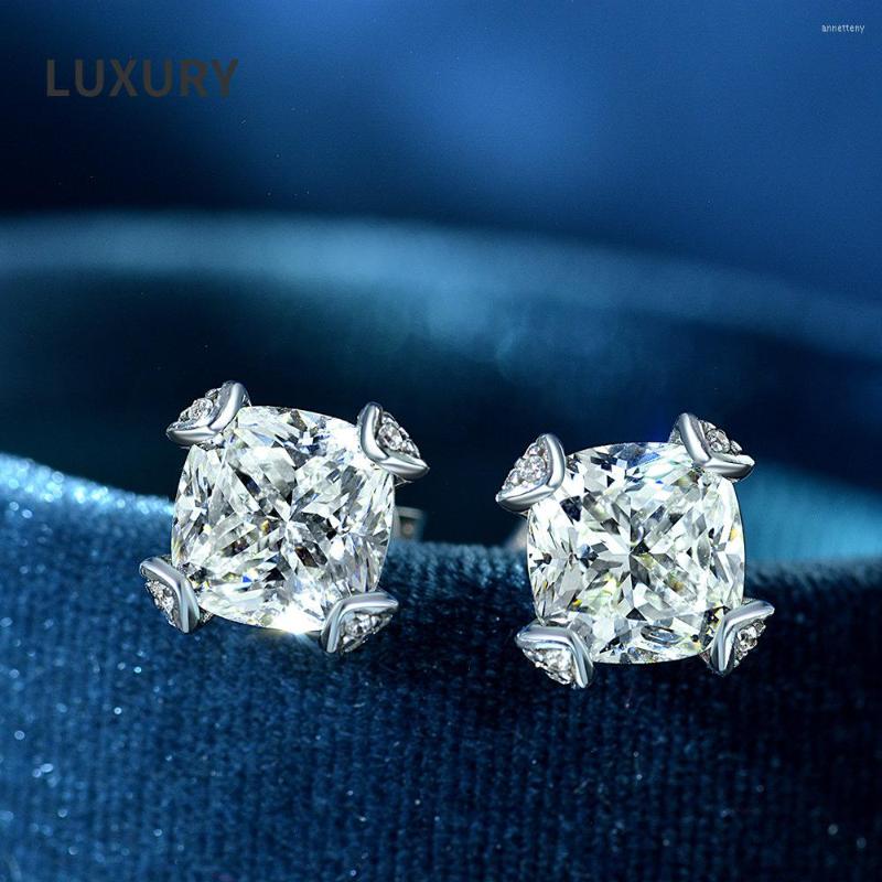 Stud Earrings Luxury 925Sterling Silver 8 8mm High Carbon Diamond Square For Women Sparkling Wedding Party Fine Jewelry Gift
Stud Earrings Luxury 925Sterling Silver 8 8mm High Carbon Diamond Square For Women Sparkling Wedding Party Fine Jewelry Gift