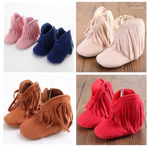 Boots Moccasin Infant Soft Soled Anti-slip Baby Girl Boy Kids Solid Fringe Shoes, Black
Boots Moccasin Infant Soft Soled Anti-slip Baby Girl Boy Kids Solid Fringe Shoes, Black