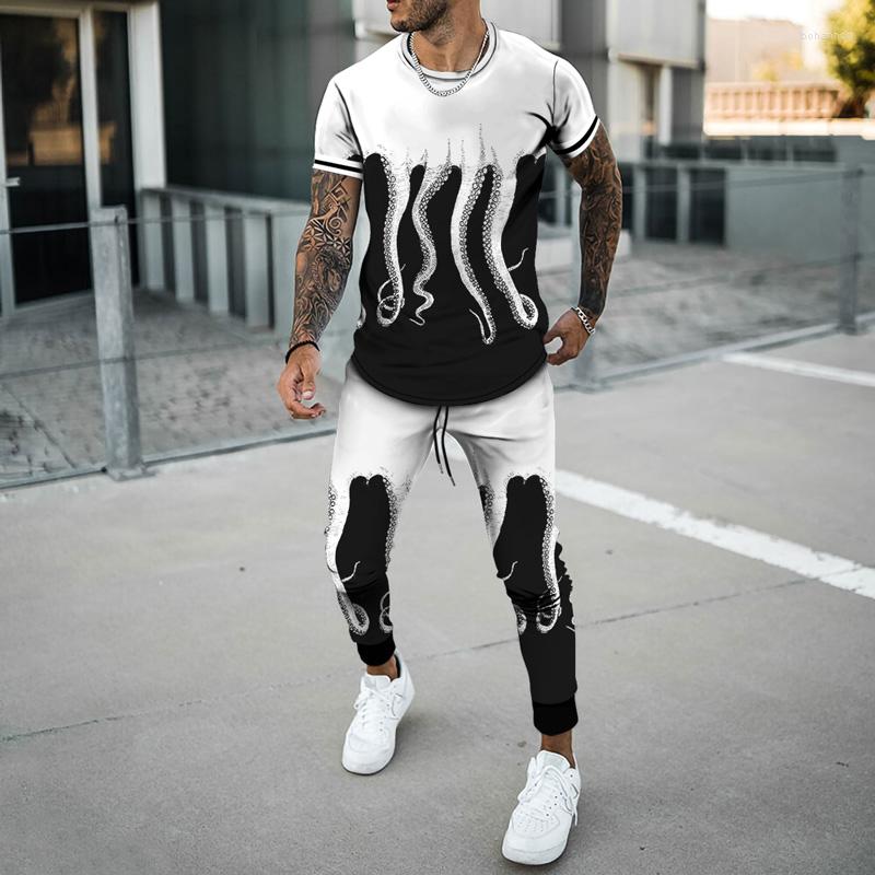 Men' Tracksuits Arrival Summer Men' Trousers Tracksuit 2 Piece Set 3D Tentacle Printed Short Sleeve T Shirt Long Pants Street Clothes, 37 (2)
Men' Tracksuits Arrival Summer Men' Trousers Tracksuit 2 Piece Set 3D Tentacle Printed Short Sleeve T Shirt Long Pants Street Clothes, 37 (2)