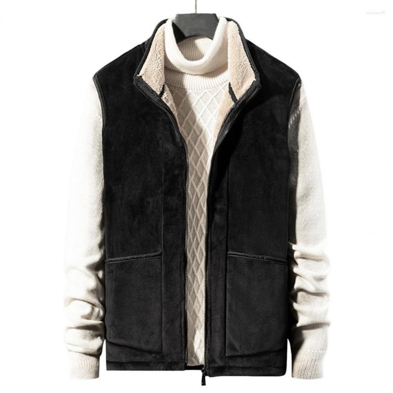 Men's Vests Classic Vest Jacket Comfy Windproof Versatile Older People Waistcoat Cold Resistant, Black
Men's Vests Classic Vest Jacket Comfy Windproof Versatile Older People Waistcoat Cold Resistant, Black