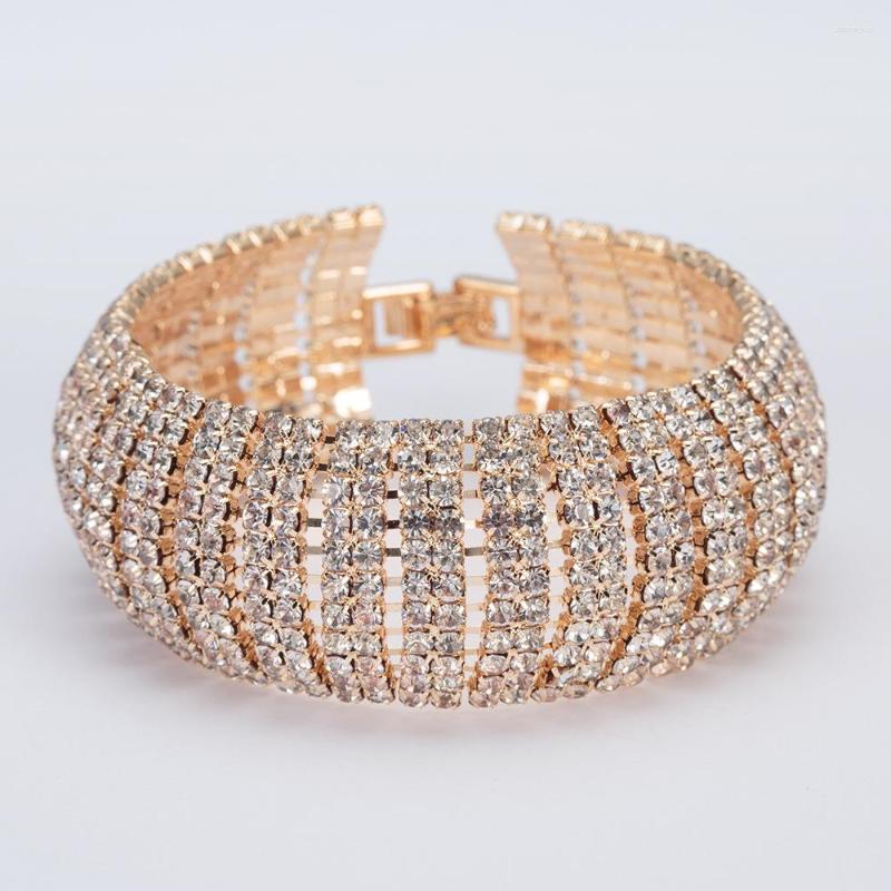 Bangle Fashion Exaggeration Big Circle Cubic Zirconia Bracelet & Crystal Charm For Women Bridal Wedding Jewelry
Bangle Fashion Exaggeration Big Circle Cubic Zirconia Bracelet & Crystal Charm For Women Bridal Wedding Jewelry