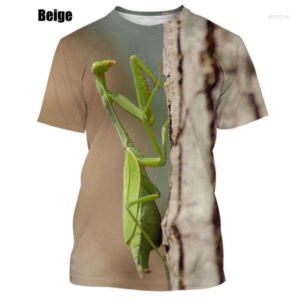 Men's T Shirts 2022 Summer Fashion 3D Printed T-shirt Men's Mantis Casual Short Sleeve Tops
Men's T Shirts 2022 Summer Fashion 3D Printed T-shirt Men's Mantis Casual Short Sleeve Tops