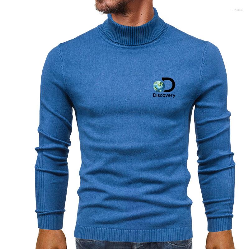 Men' Sweaters Autumn Turtleneck Warm Fashion Discovery Printing Sweater Men' Comfortable Slim Pullover Knitted Bottoming Shirt, Coffee b
Men' Sweaters Autumn Turtleneck Warm Fashion Discovery Printing Sweater Men' Comfortable Slim Pullover Knitted Bottoming Shirt, Coffee b