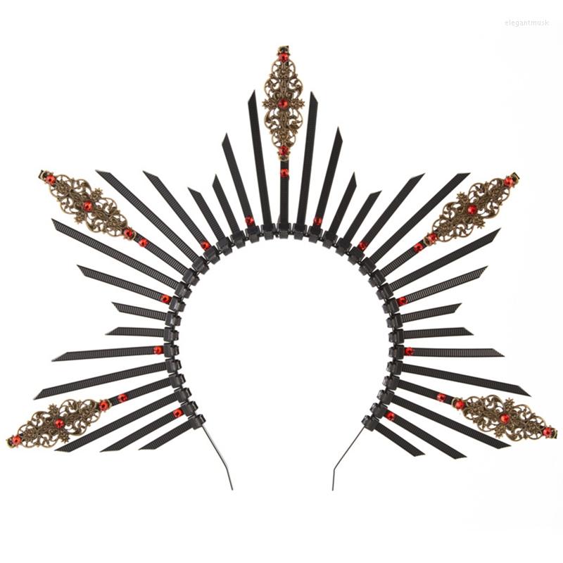 Headpieces Festival Hair Accessories Women Students Halloween Hairband Cosplay Angel Halo Shape Headbands Performance Hoop
Headpieces Festival Hair Accessories Women Students Halloween Hairband Cosplay Angel Halo Shape Headbands Performance Hoop