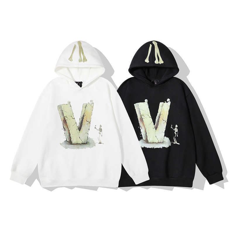 Men's Hoody Vlo One Fashion Designer Trendy Skull Chapped Letter Plush Hooded Sweater Men Women High Street Hoodie Coat Hoodies Cotton Terry Pullover, White
Men's Hoody Vlo One Fashion Designer Trendy Skull Chapped Letter Plush Hooded Sweater Men Women High Street Hoodie Coat Hoodies Cotton Terry Pullover, White