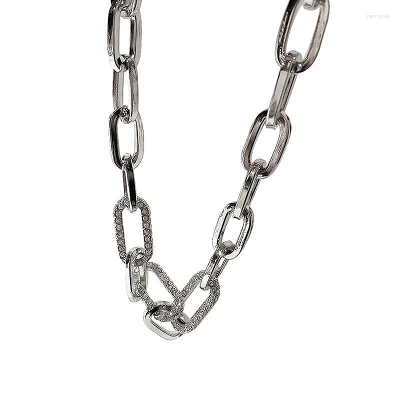 Chains Fashion Punk Metal Choker Necklace For Women Top Quality Jewelry Hip-hop Long Chunky Chain
Chains Fashion Punk Metal Choker Necklace For Women Top Quality Jewelry Hip-hop Long Chunky Chain