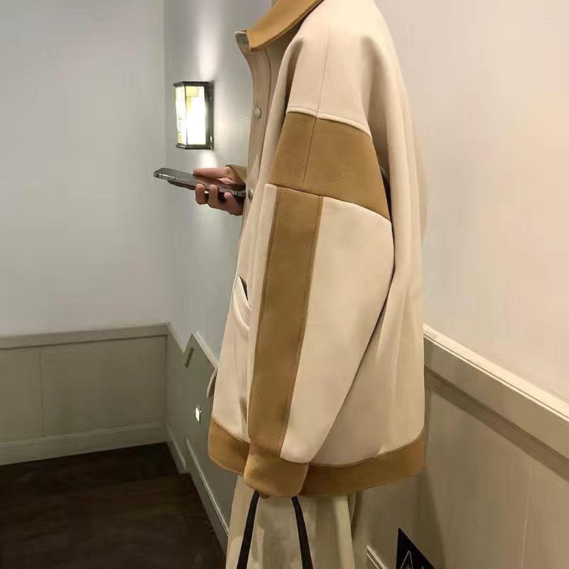Men' Jackets 2022 Winter Light Luxury Fashion Jacket Men All-match Loose Thickened Coat Boutique Clothing Simple Style, Beige
Men' Jackets 2022 Winter Light Luxury Fashion Jacket Men All-match Loose Thickened Coat Boutique Clothing Simple Style, Beige