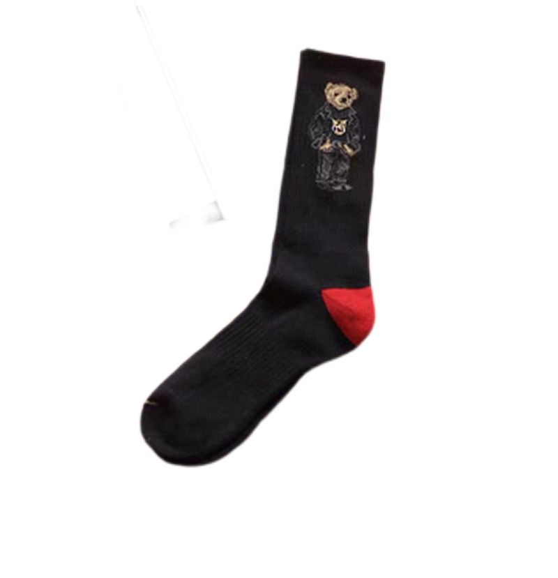 slouch sock Men's Socks autumn and winter bear printing vintage style denim sports stockings, 41-45
slouch sock Men's Socks autumn and winter bear printing vintage style denim sports stockings, 41-45