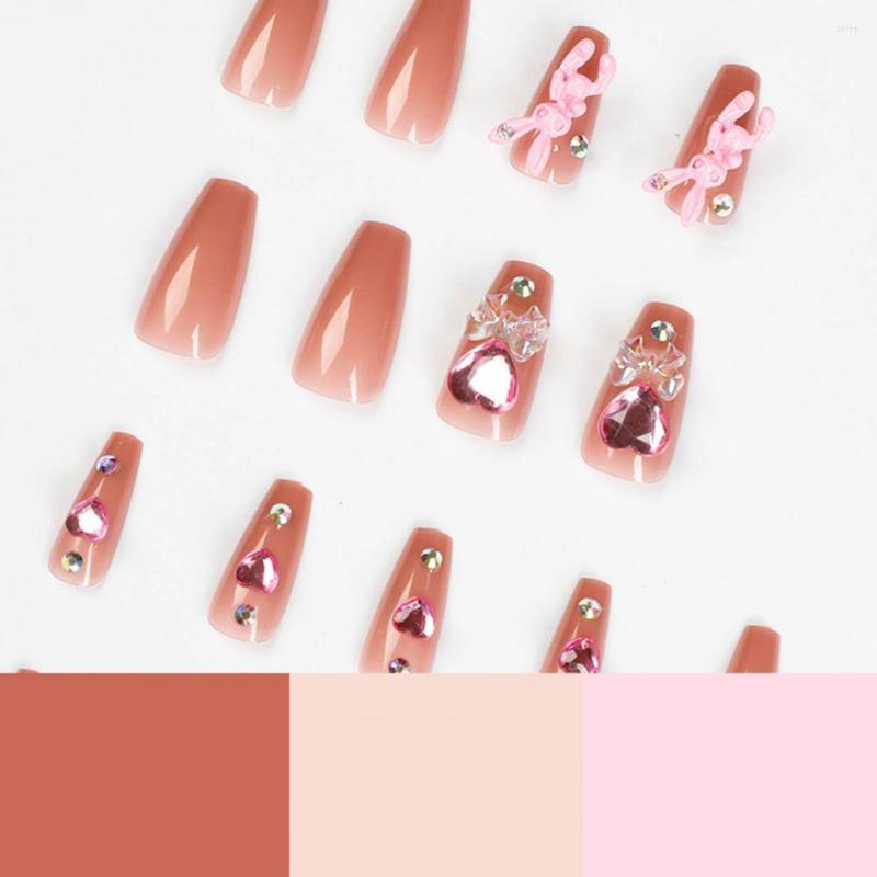 False Nails 24Pcs/Box Fake Useful Women Pink Shiny Press-on Manicure Harmless Long-lasting Finished Nail Art
False Nails 24Pcs/Box Fake Useful Women Pink Shiny Press-on Manicure Harmless Long-lasting Finished Nail Art