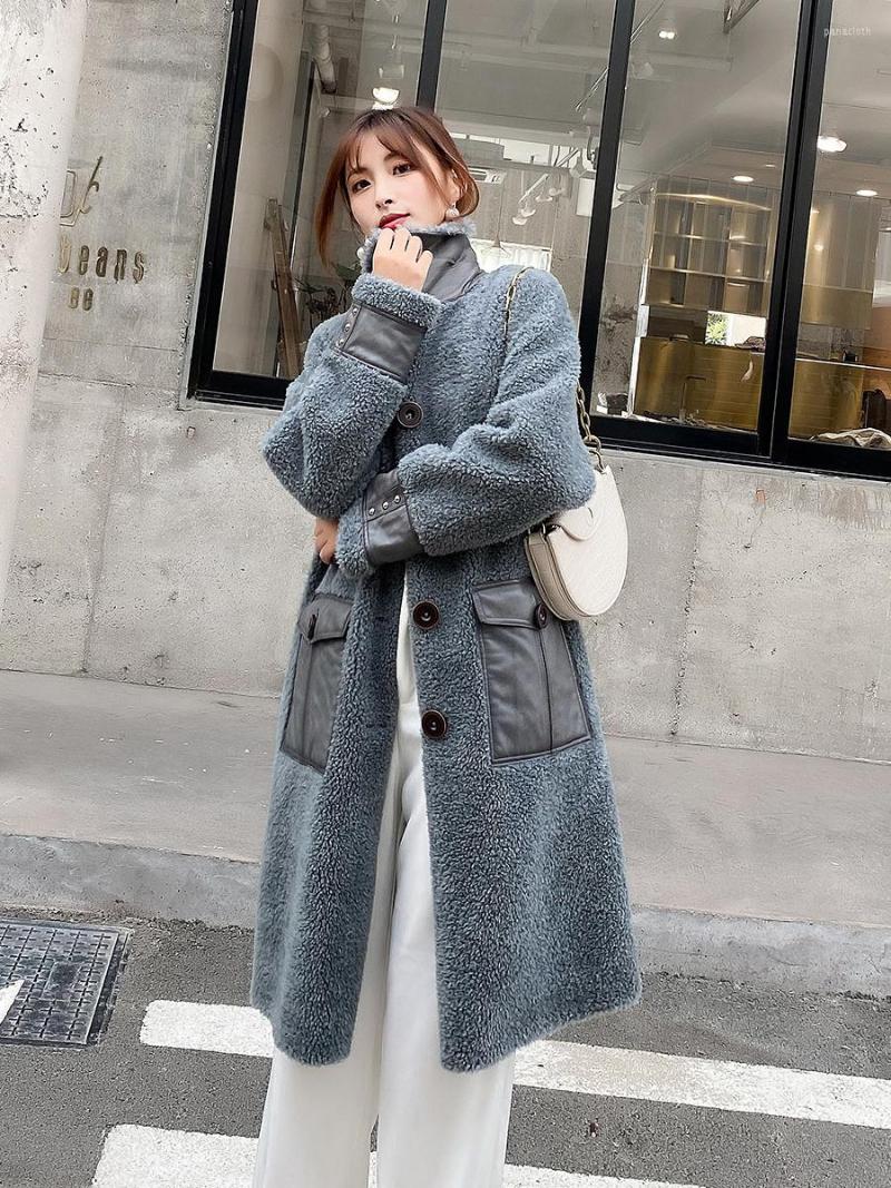 Women' Fur Sheep Shearing Coat Women' Medium And Long Granular Skin Lamb Windbreaker, Red desert
Women' Fur Sheep Shearing Coat Women' Medium And Long Granular Skin Lamb Windbreaker, Red desert