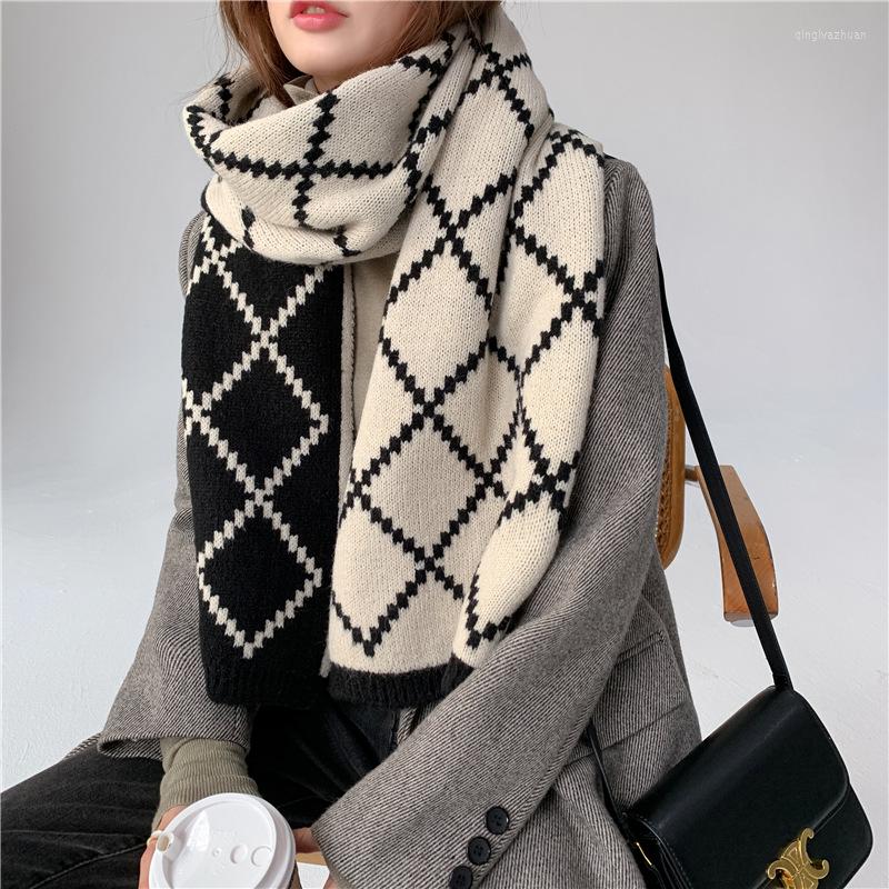 Scarves Brand Lady Shawls Famale Imitation Cashmere Warm Scarf Fashion Designer Luxury Long Women Double-sided Diamond Plaid Shawl
Scarves Brand Lady Shawls Famale Imitation Cashmere Warm Scarf Fashion Designer Luxury Long Women Double-sided Diamond Plaid Shawl