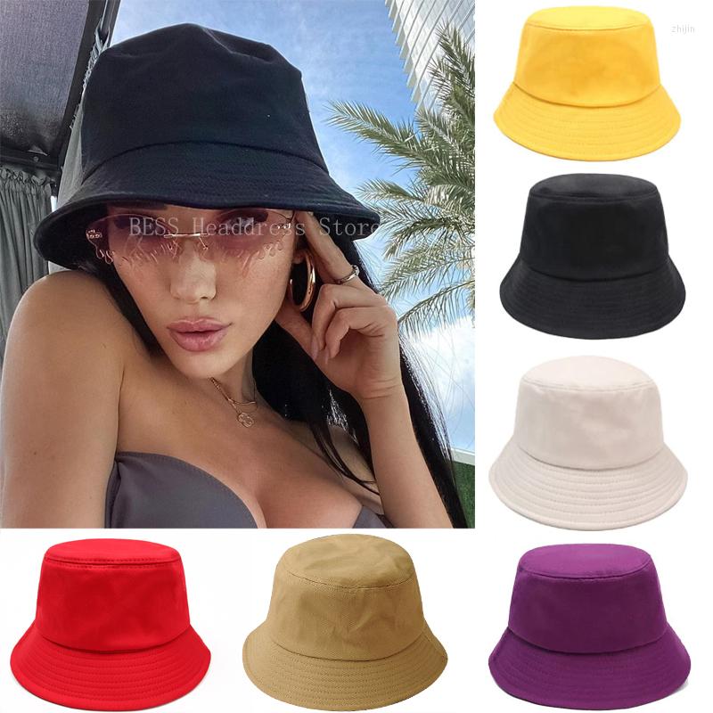 Berets 2022 Black White Bucket Hat Women Sun Hats For Kids Hip Hop Outdoor Trip Caps Men Beach Protect Fishing Unisex Bonnet
Berets 2022 Black White Bucket Hat Women Sun Hats For Kids Hip Hop Outdoor Trip Caps Men Beach Protect Fishing Unisex Bonnet
