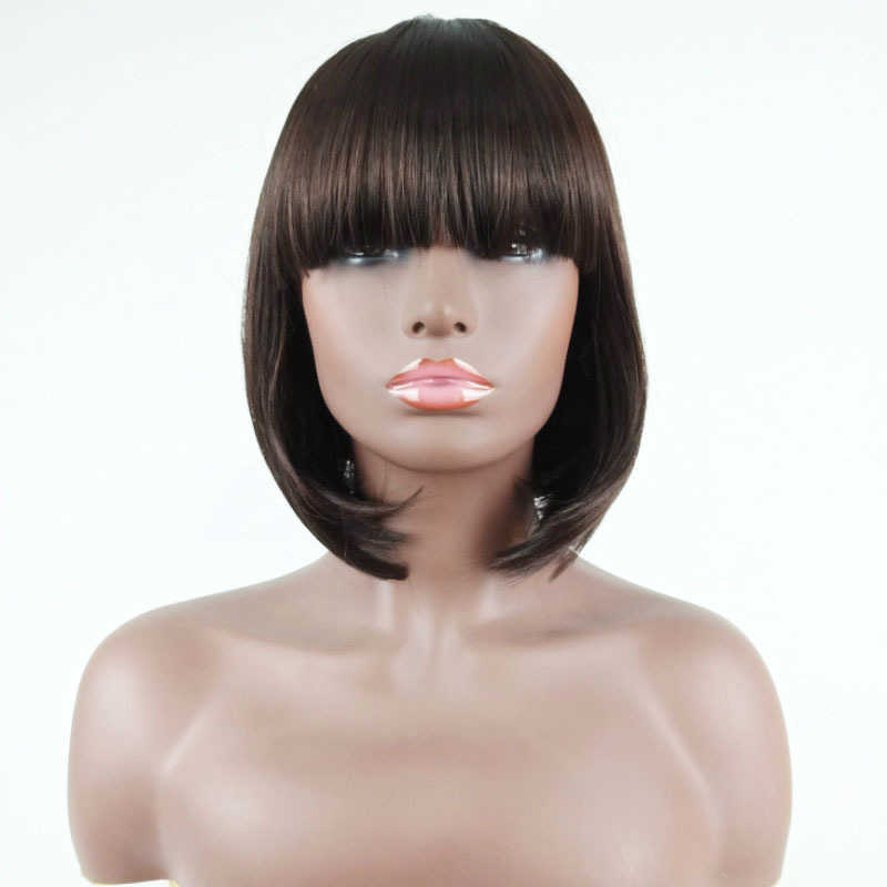 Women's Hair Wigs Lace Synthetic Female Bobo Short Straight Hair Chemical Fiber Wig, Ombre color
Women's Hair Wigs Lace Synthetic Female Bobo Short Straight Hair Chemical Fiber Wig, Ombre color