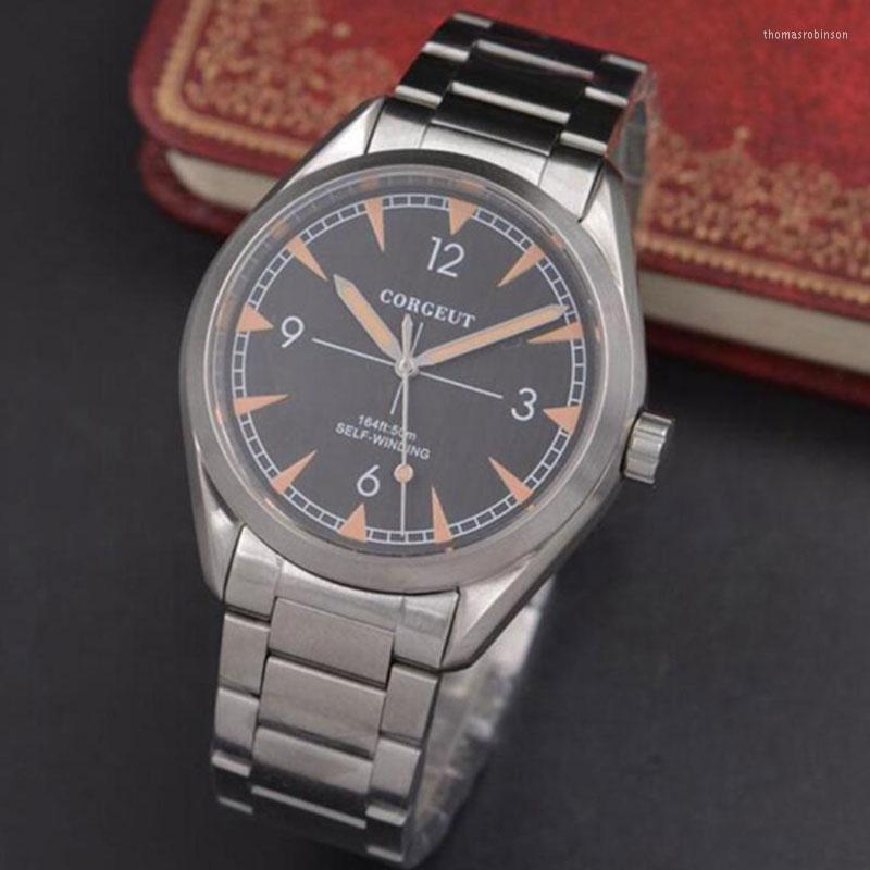 Wristwatches 41mm Men Clock Black Dial Automatic Steel Miyota 8215 Movement Mechanical Sapphire Crystal Wristwatch Luxury Top Brand, Picture shown
Wristwatches 41mm Men Clock Black Dial Automatic Steel Miyota 8215 Movement Mechanical Sapphire Crystal Wristwatch Luxury Top Brand, Picture shown