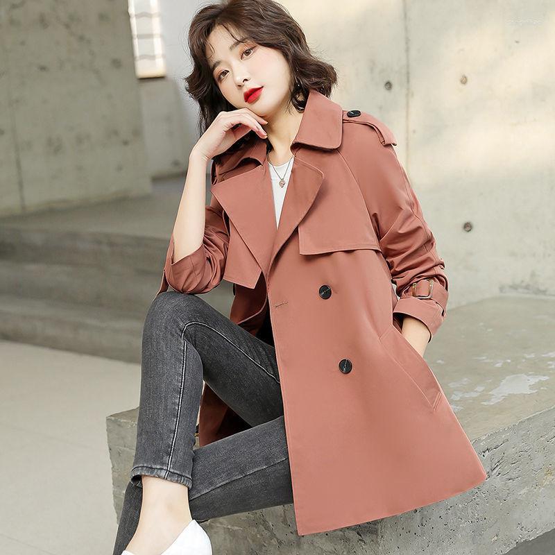 Women's Trench Coats 2022 Spring And Autumn Double-breasted Temperament Korean Fashion Coat Medium Long Windbreaker Women's Clothing, Black
Women's Trench Coats 2022 Spring And Autumn Double-breasted Temperament Korean Fashion Coat Medium Long Windbreaker Women's Clothing, Black