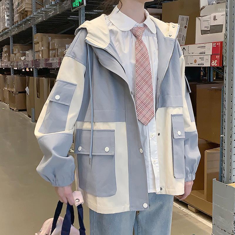 Women' Jackets Autumn 2022 Korean Version Harajuku Student College Style Loose BF Hooded Work Coat Women' Versatile Jacket Baseball, Multi
Women' Jackets Autumn 2022 Korean Version Harajuku Student College Style Loose BF Hooded Work Coat Women' Versatile Jacket Baseball, Multi