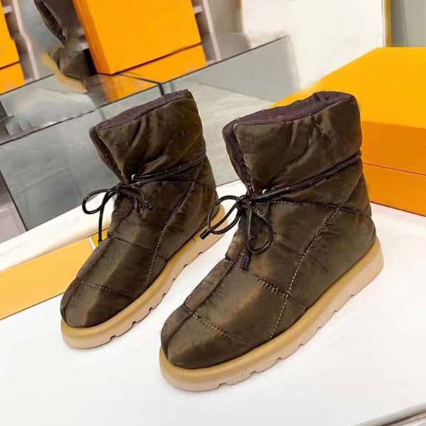 New Luxury designer boots Womens Waterproof Down Boot Fashion Winter Flat Bottom Work Boot Snow Platform Snowshoe 35-41 With bo, Light tan
New Luxury designer boots Womens Waterproof Down Boot Fashion Winter Flat Bottom Work Boot Snow Platform Snowshoe 35-41 With bo, Light tan