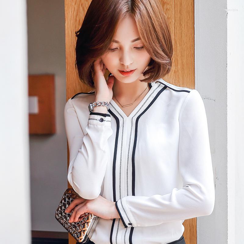Women' Blouses Wild Shirt 2022 Autumn Korean Version Of Loose Casual Wear Large Size Was Thin Chiffon Female, White
Women' Blouses Wild Shirt 2022 Autumn Korean Version Of Loose Casual Wear Large Size Was Thin Chiffon Female, White