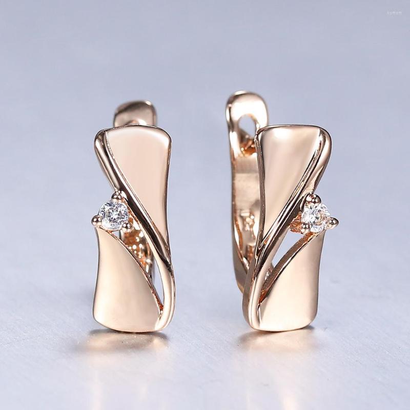 Dangle Earrings Vintage 585 Rose Gold Color CZ Stud For Women Girls Cute Geometric Hollow Wedding Trendy Jewelry GE325
Dangle Earrings Vintage 585 Rose Gold Color CZ Stud For Women Girls Cute Geometric Hollow Wedding Trendy Jewelry GE325