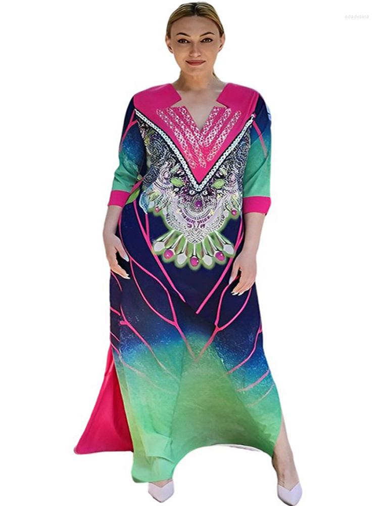 Plus Size Dresses Long Dress Women Ankle Length Split Robe Ropa Mujer Autumn Fashion Print Loose Casual Oversize Maxi Vestidos, Blue
Plus Size Dresses Long Dress Women Ankle Length Split Robe Ropa Mujer Autumn Fashion Print Loose Casual Oversize Maxi Vestidos, Blue