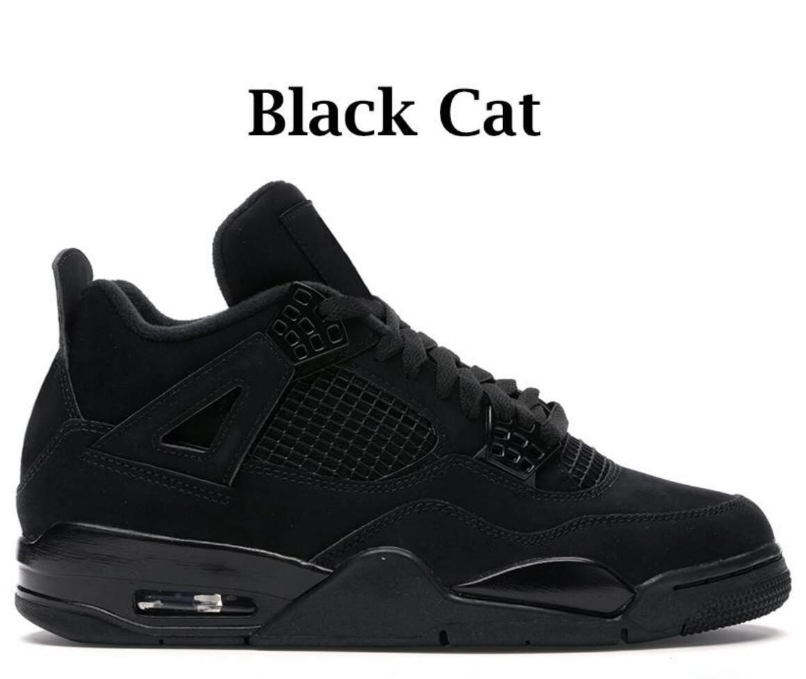 Military Black 4s Men Basketball Shoes University Blue Sail White Oreo Black Cat Fire Red Pure Money Bred Mens Womens Trainer Sports Sneakers vapmax with box